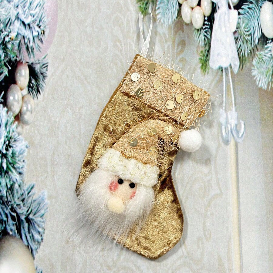 3pcs Christmas Decoration Stoc - Christmas Stocking Hanging recension och pris