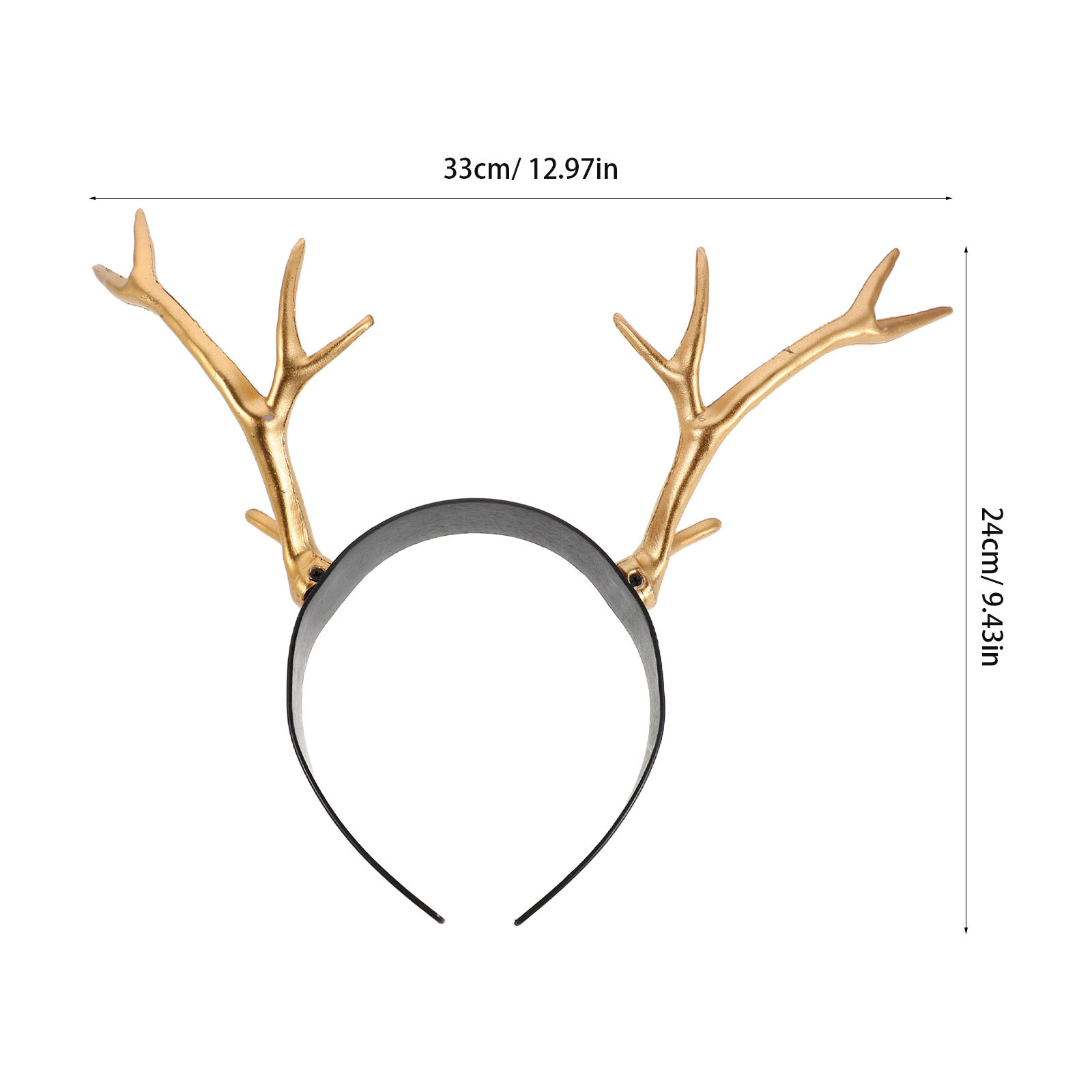 2Pcs Deer Antler Headband Spar - Reindeer Antlers Headband recension och pris