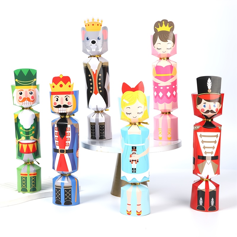 24Pcs Christmas Cracker Nutcra - Nutcracker Figurine recension och pris