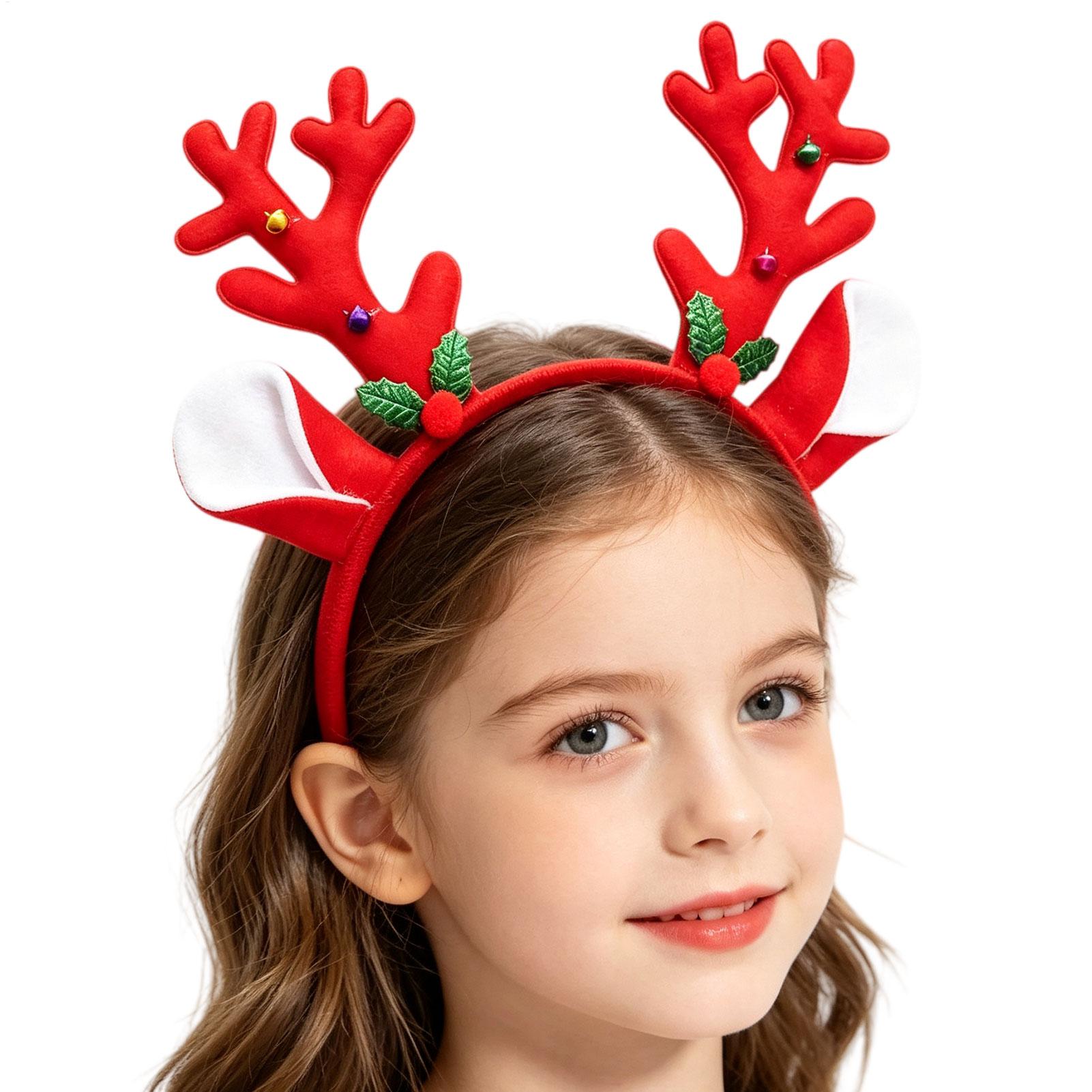 Christmas Decor Antlers Headba - Reindeer Antlers Headband recension och pris