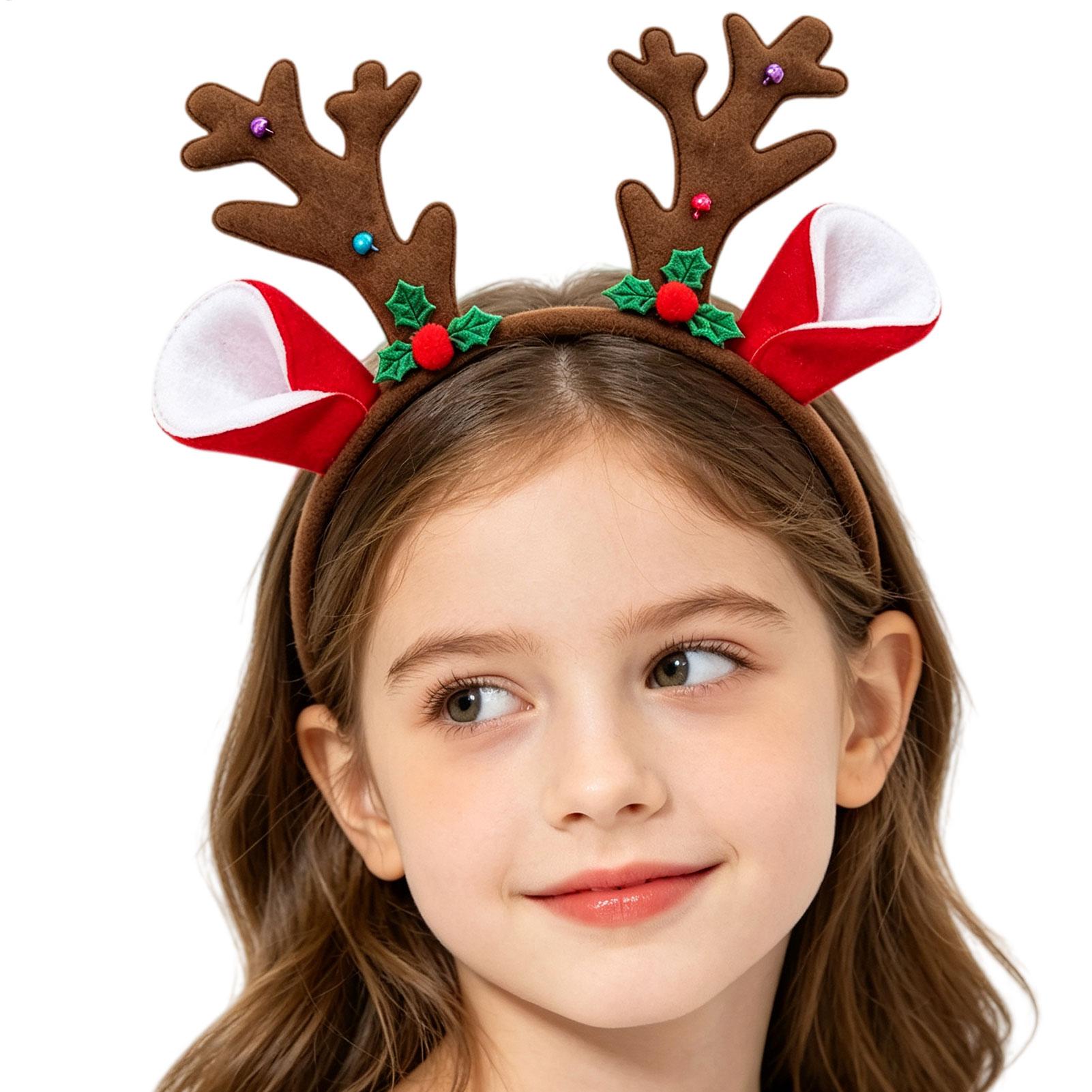 Christmas Reindeer Antlers Hea - Reindeer Antlers Headband recension och pris
