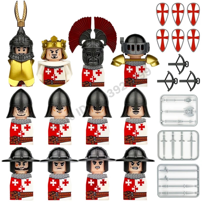 Crusader Templar Knights Roman - Lego Set Technic recension och pris
