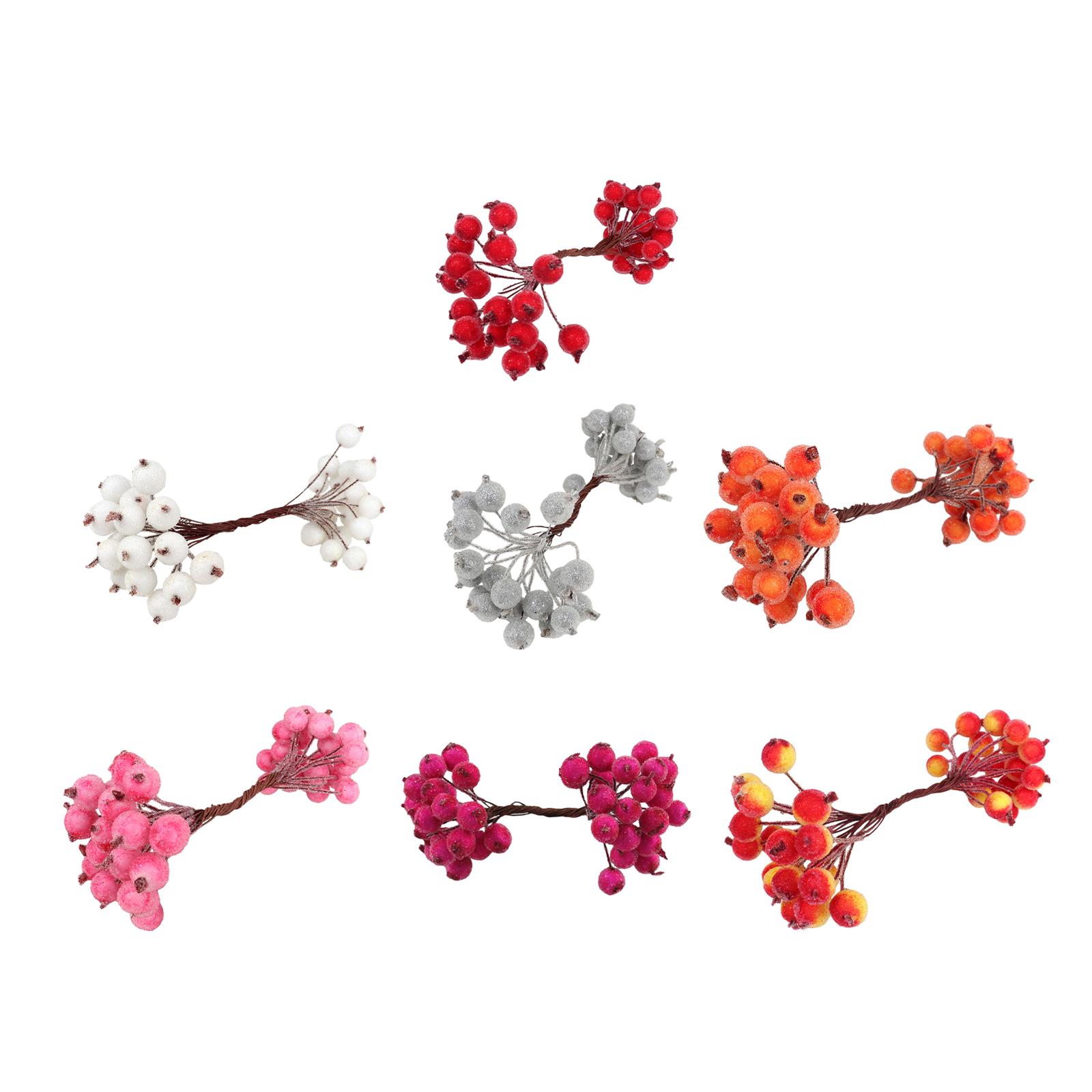 Foam Berry Stems for Christmas - Christmas Tree Artificial recension och pris