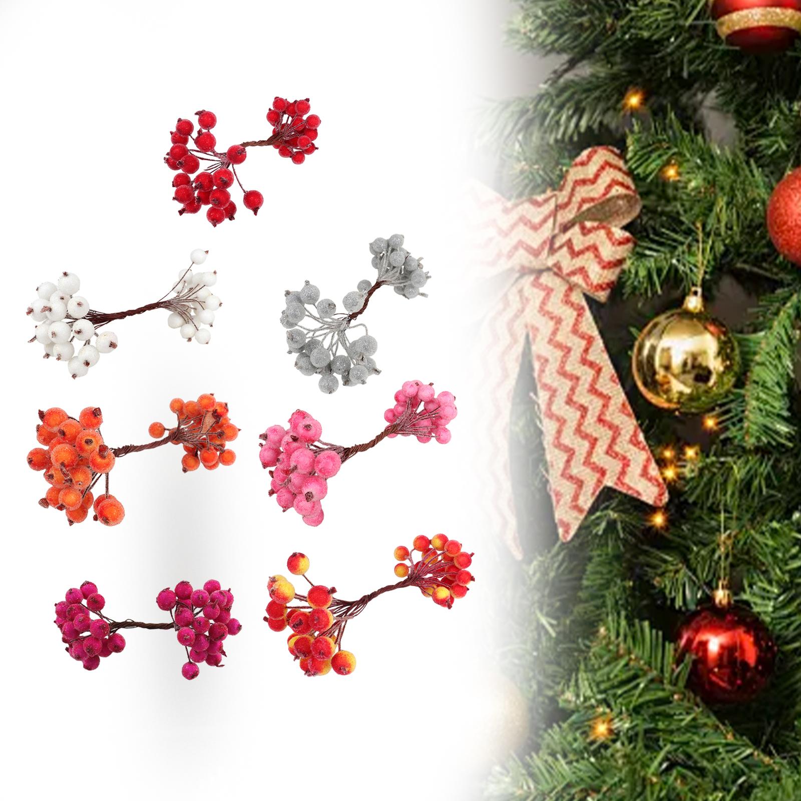 Foam Berry Stems for Christmas - Christmas Tree Artificial recension och pris