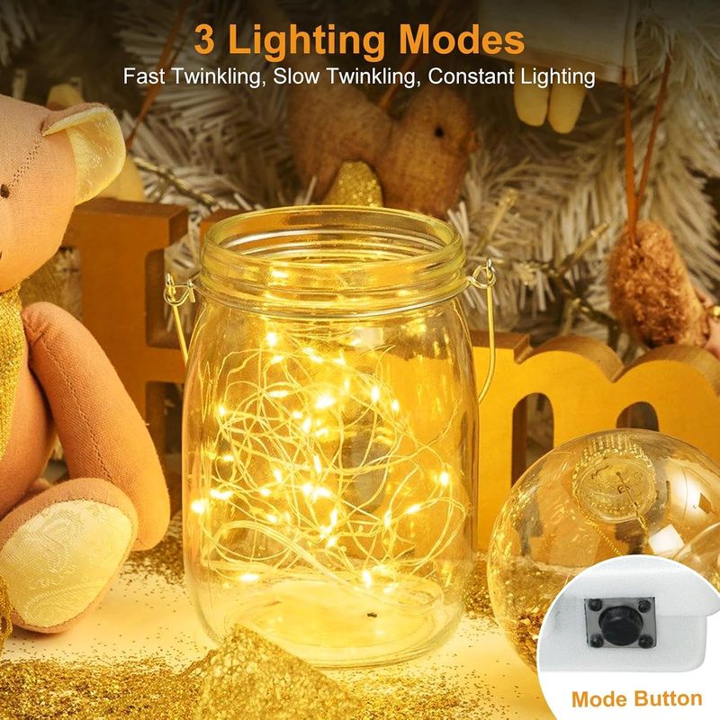 1m Waterproof LED Firefly Twin - Led Fairy String Lights recension och pris